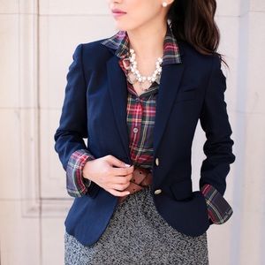 Urban Outfitters Farah Blazer with gold buttons